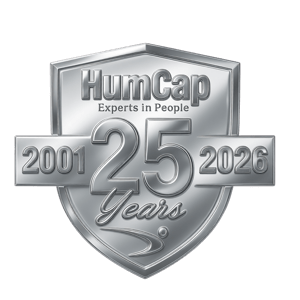 HumCap 25 Anniversary Logo Silver